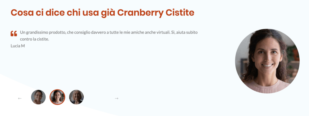 Cranberry Cistite recensioni