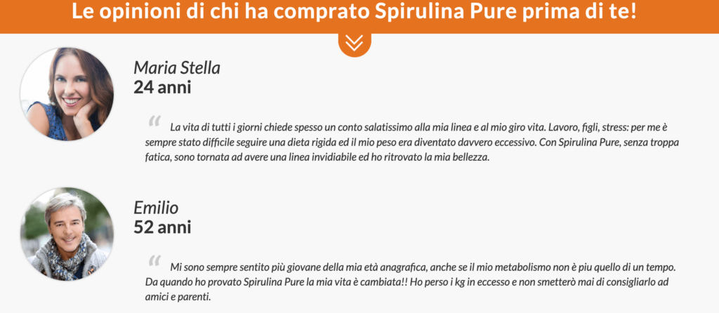 Spirulina Pure Compresse NTM 4x1 recensioni negative.png